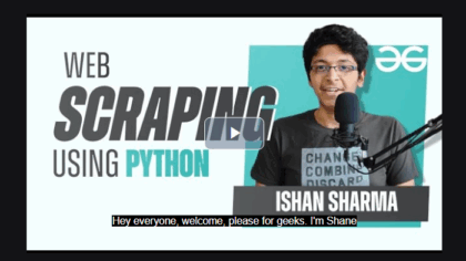 Python Web Scraper